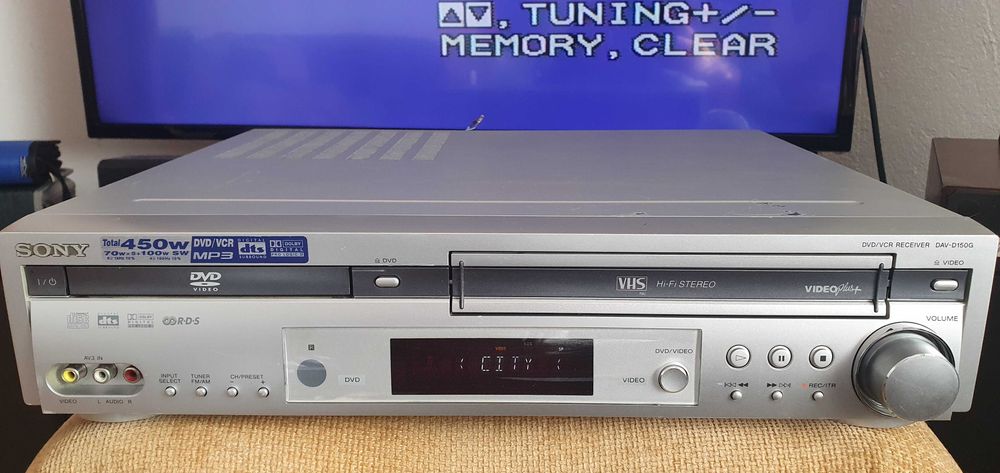 SONY DVD.VCR receiver DAV-D150G
