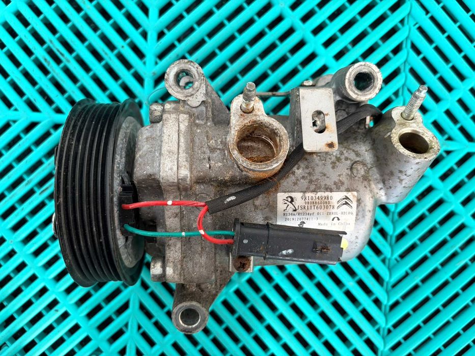 Compresor AC aer conditionat original gama Peugeot Citroen Opel 9810349980 9808860080 3500 km
