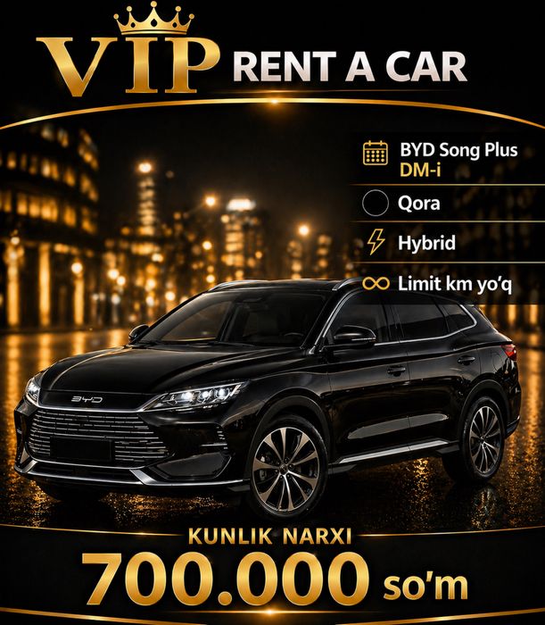 Rent a car  kunlik/haftalik/oylik