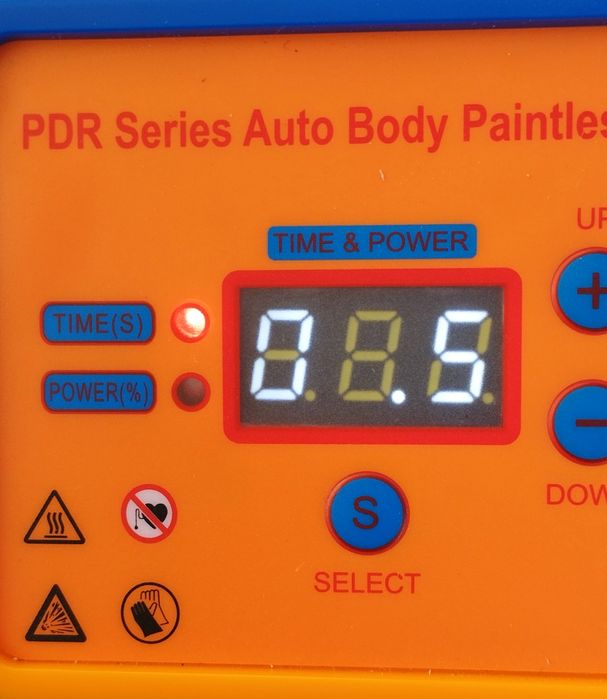 Индукционен нагревател за изправяне на гънки