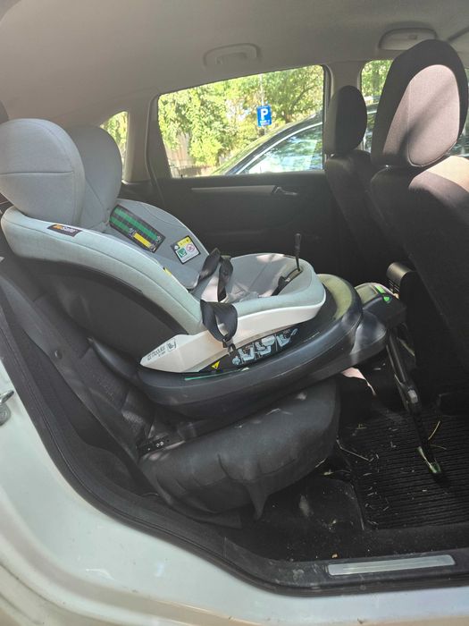 Scaun Auto BeSafe 0-4 ani Sea Green, cu isofix, impecabil