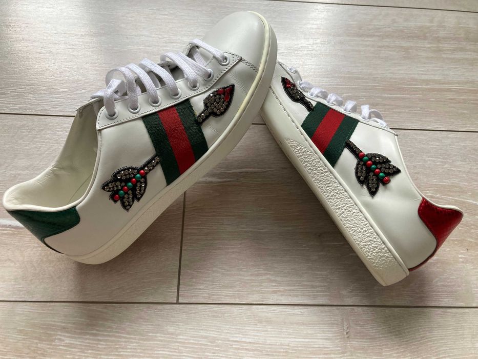 Gucci Ace Arrow sneakers дамски кецове обувки маратонки размер 37.5