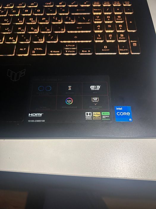 Asus Tuf gaming F17