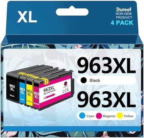 Нов Комплект 963XL мастилени касети за HP OfficeJet Pro 4 цвята тонер принтер мастило печат
