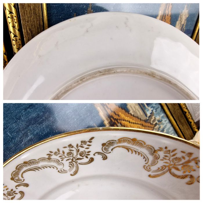 Френска порцеланова чиния