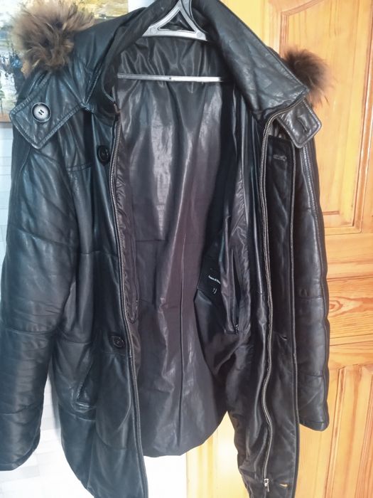 Кожаная куртка мужская.