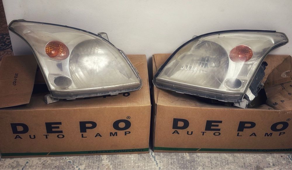 Фары прадо 120,калодка новый