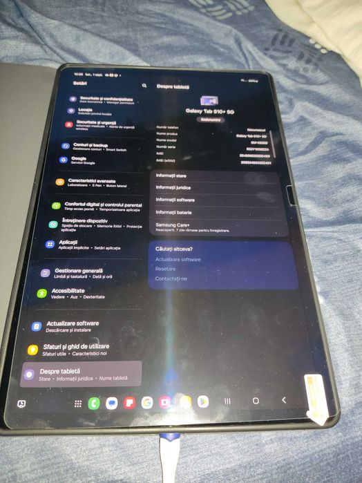 Vând folie protecție tableta Samsung Galaxy Tab S 10 +