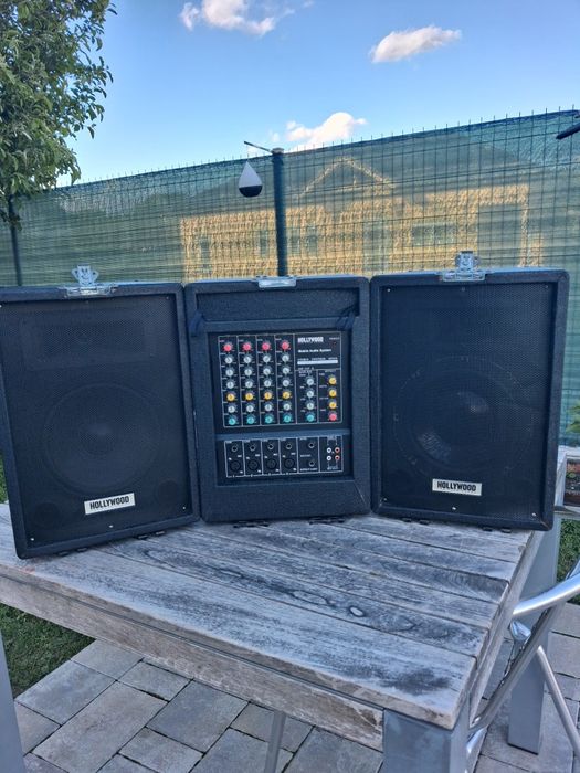 Mixer portabil activ cu boxe  HOLLYWOOD