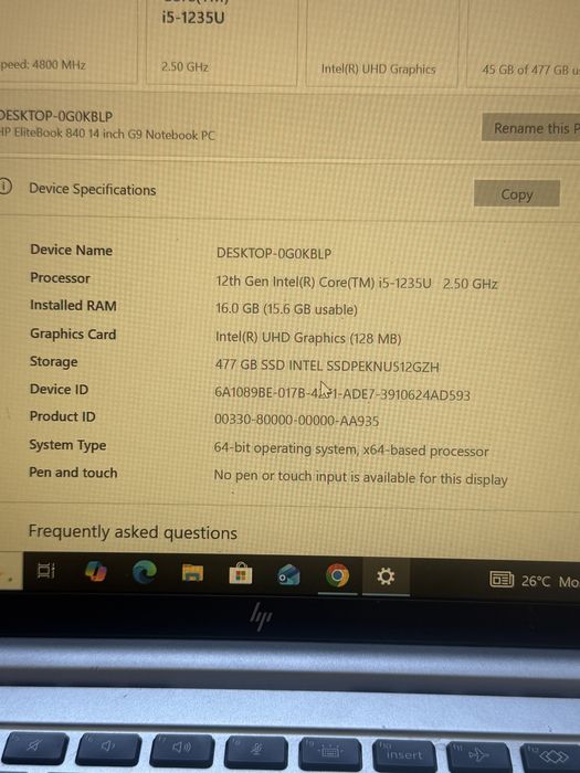 HP EliteBook 840 G9