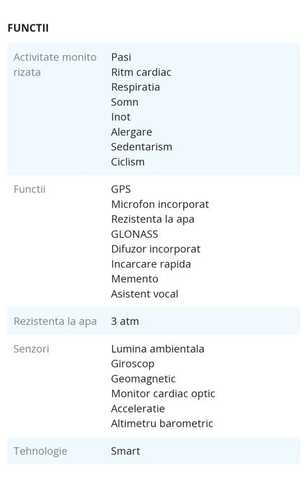 Oppo smartwatch alb