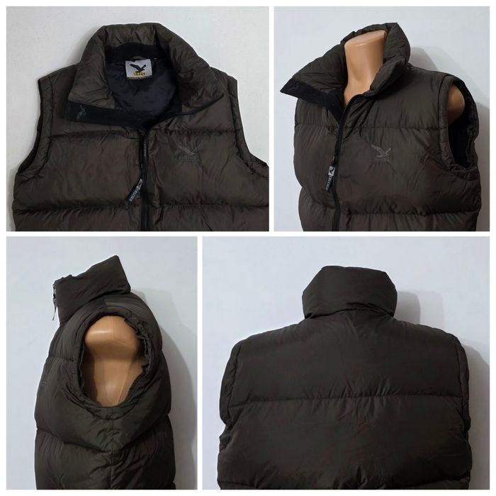 Vesta de puf SALEWA impermeabilă, groasă, mărimea M unisex