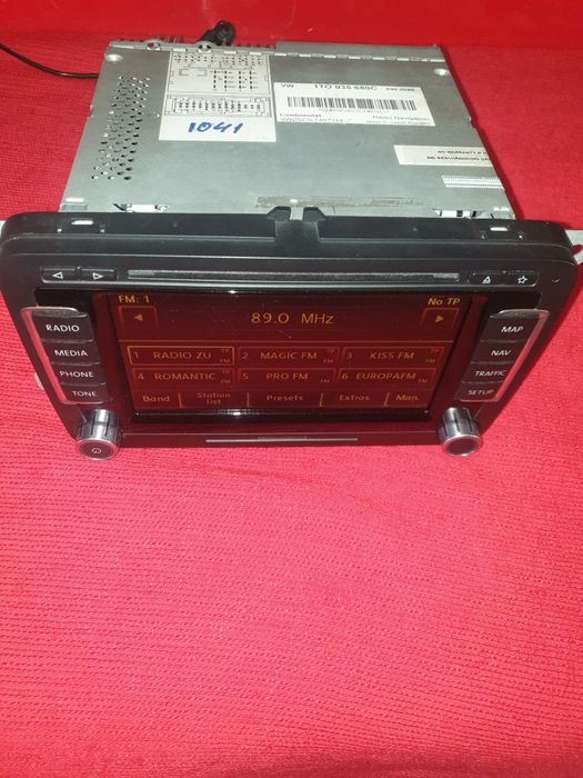 Vând navigație OEM Vw, Skoda - Rns 510 Led cu HDD