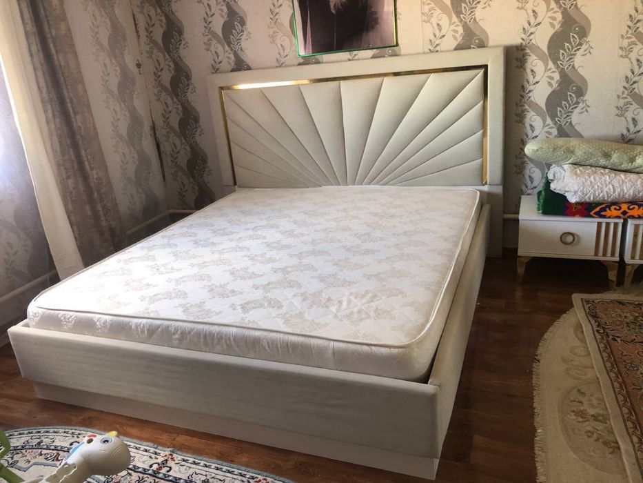 Кровать 2адамдык +2 тумбочкасымен