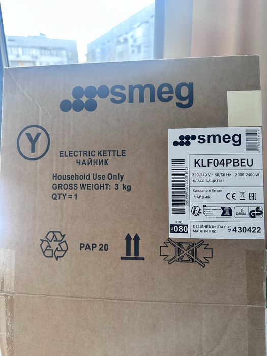 Электрочайник Smeg