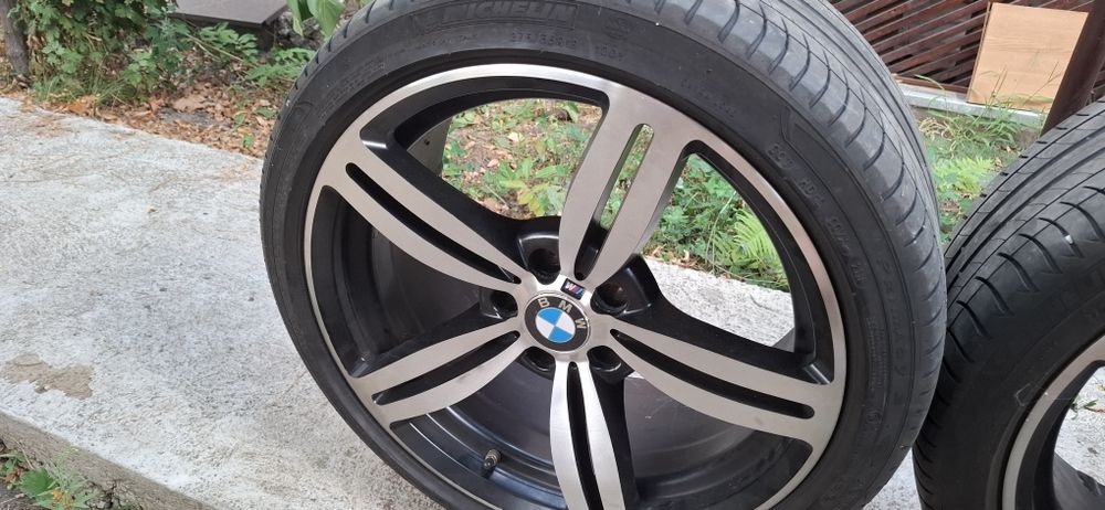 Jante BMW 19 in doua latimi M Style 167 8.5J+9.5J ET20 cu anvelope RunFlat 245/40 + 275/35