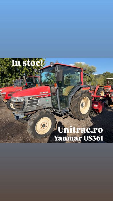 Tractoras tractor mic japonez yanmar US361 cu Hi- Speed