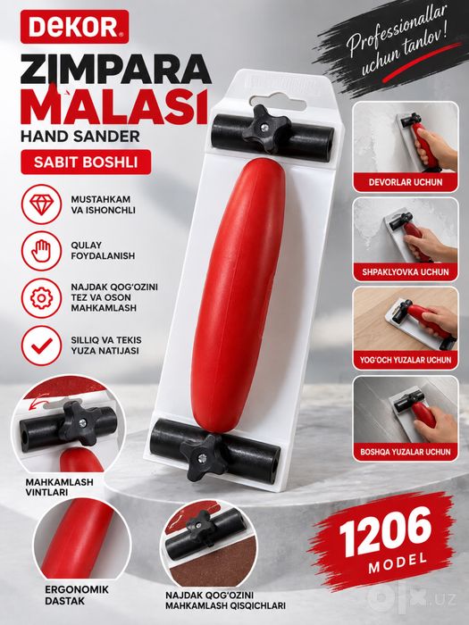 DEKOR 1206 — Zımpara Malası