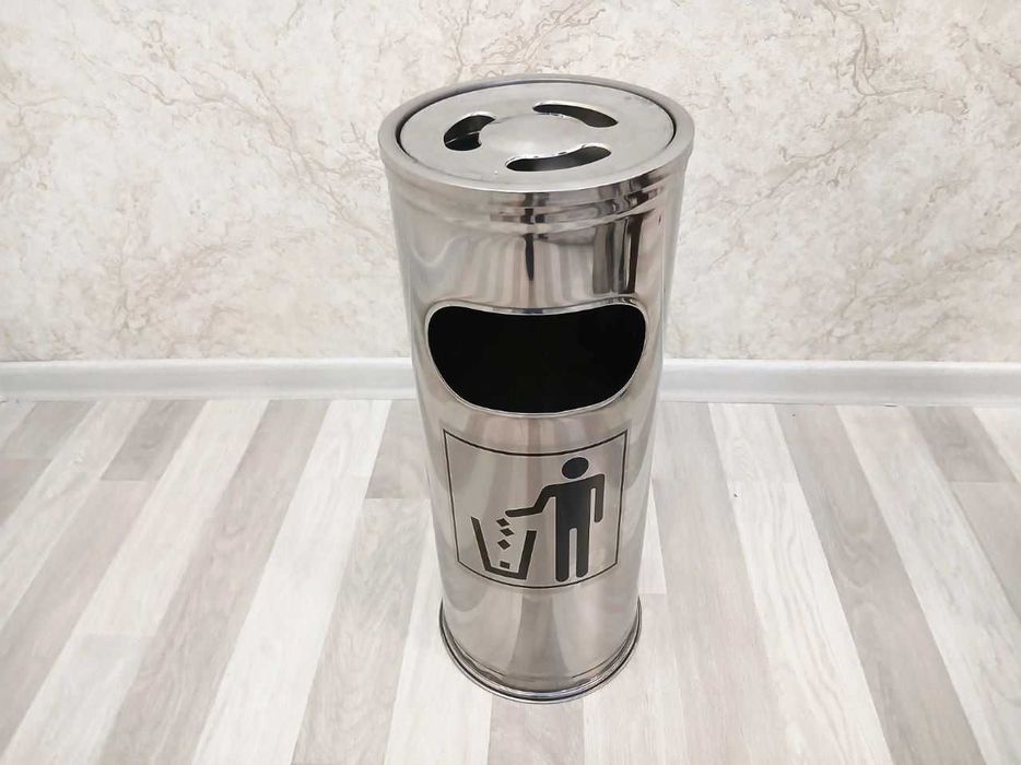 Урна с пепельницей