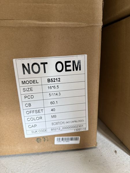 16цола TOYOTA 5x114.3 ТОЙОТА