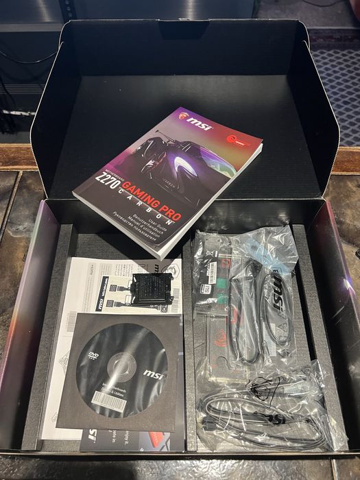 Msi Z270 + I7 7700k | gaming pro carbon дъно с intel i7 процесор