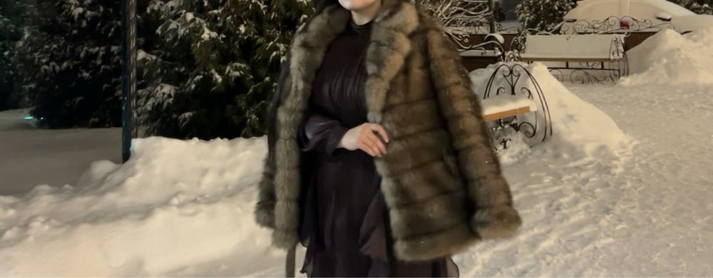 Эко шуба премиум качества