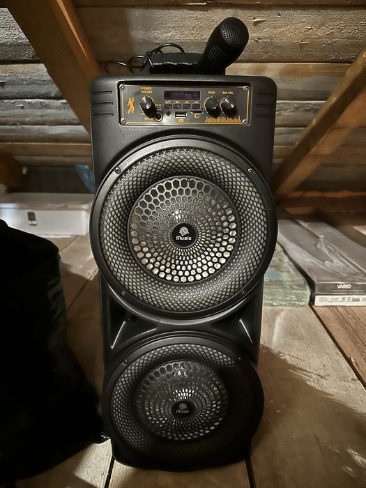 Boxa portabila cu microfon