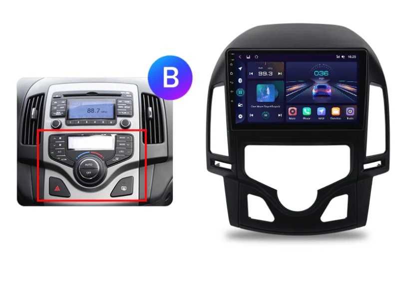 Мултимедия за Hyundai I30 навигация 2006-2011 Android i30 2DIN плеър