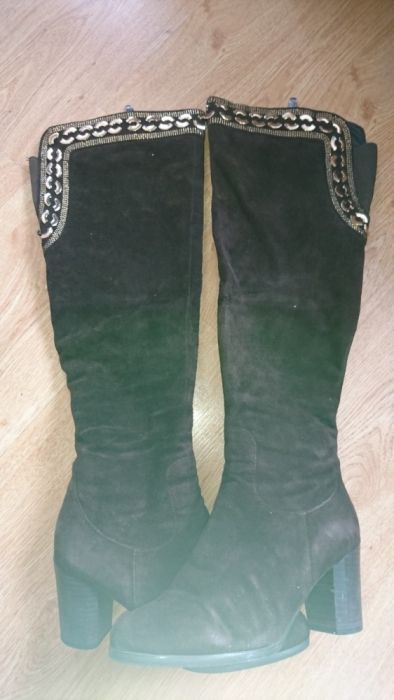 Продам сапоги-ботфорты