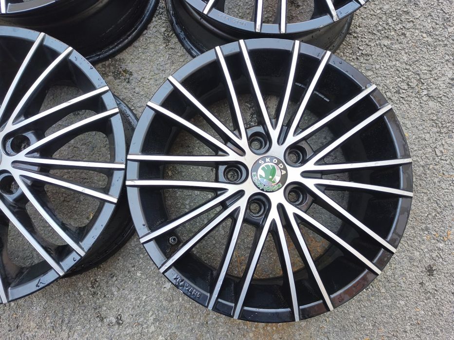 VW/Фолксваген; Skoda/Шкода - 16 цола - 5х112; 4 бр. лети джанти