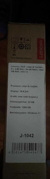 Laptop Lenovo V15 G4 IRU | 24GB ram