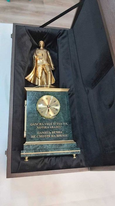 Статуя генерала Великой Отечественной войны Сабира Рахимова.