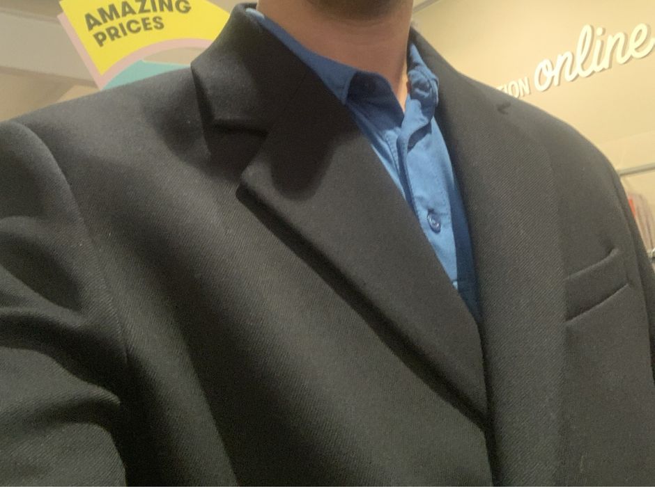 Palton Zara men negru