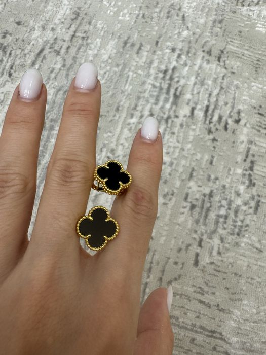 Серьги Van Cleef & Arpels с упаковкой