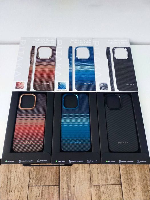 Pitaka Case Carbon Original iPhone 16 (2024) (Оптом и в Розницу)