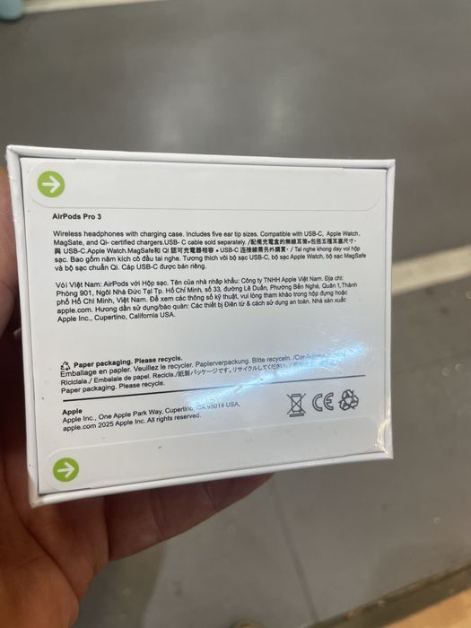 Vand Air pods 3 sigilat