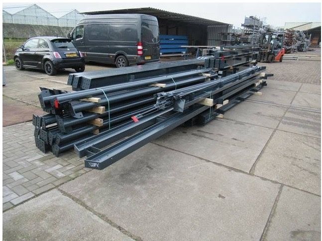 Vand structura metalica 12x20x4H din profil IPE 180