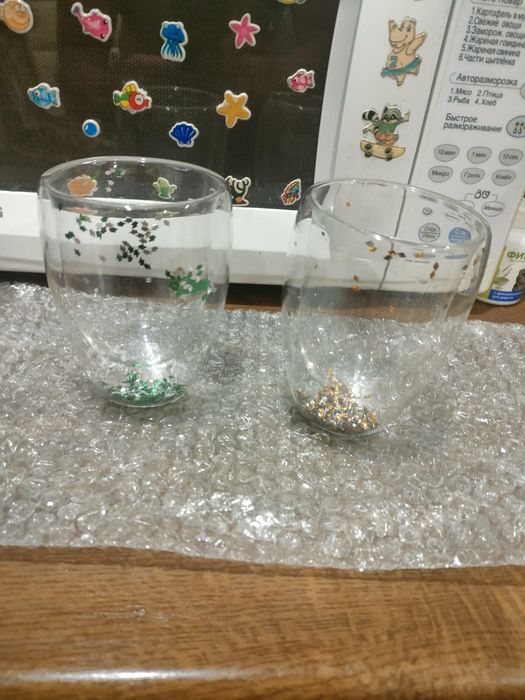 Продам термо стаканы с блёстками!!!