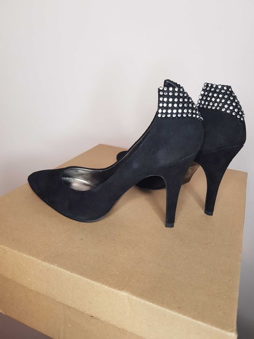 Guess Оригинални Дамски Бални Обувки Swarovski Limited Edition