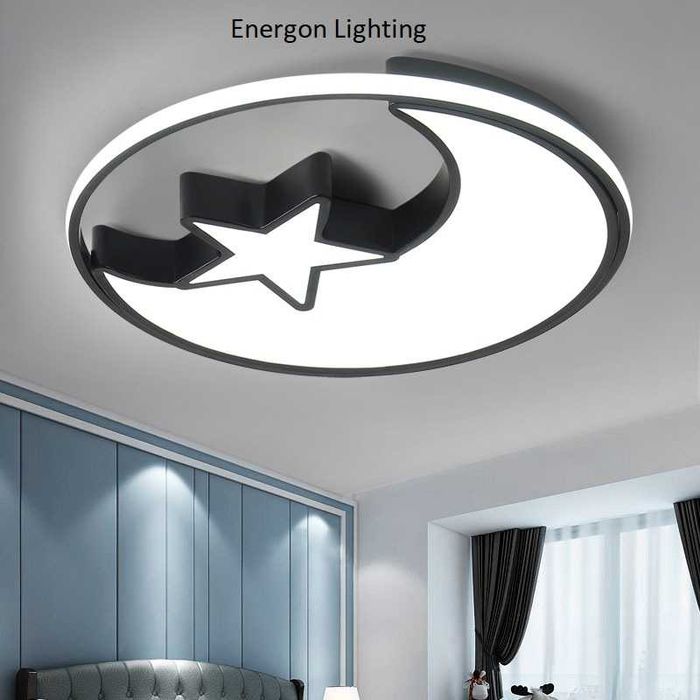 Луксозна LED лампа за ДЕТСКА СТАЯ висок клас плафон Луна