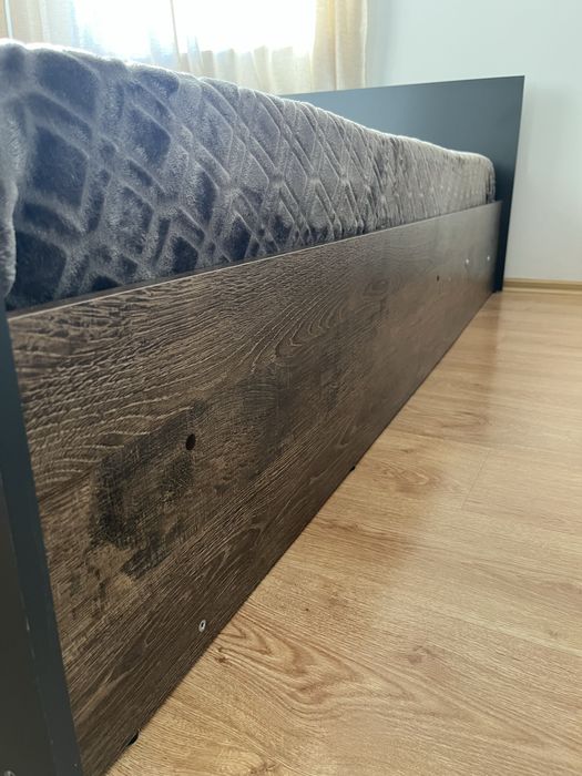 Спалня 160/200 с подматрачна рамка с газови амортисьори и матрак Islee