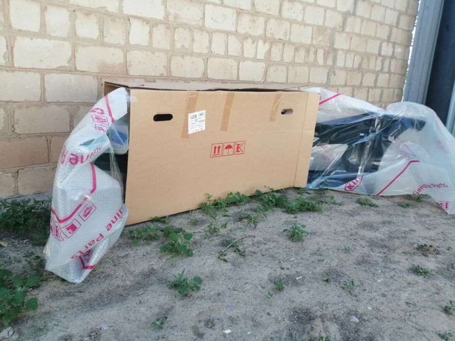 Бампер на Киа Оптима