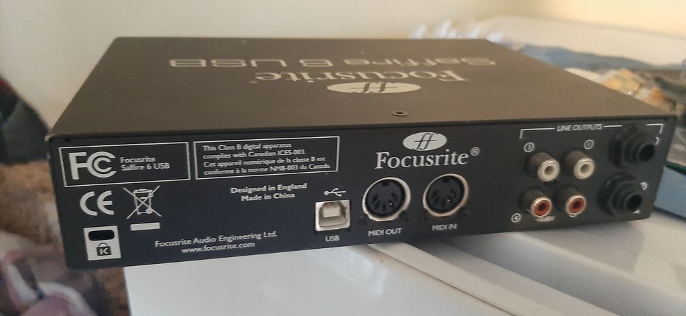 Placa de sunet focusite