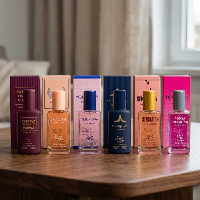 Комплект от 6 дамски парфюма по 22мл