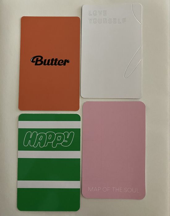 Официални картички на BTS/БТС/Kpop