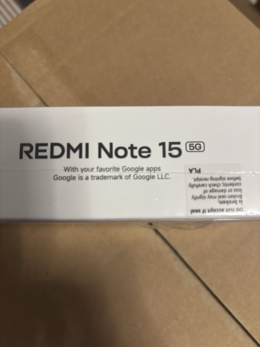 Xiaomi REDMI NOTE 15. 5G 256GB  2бр. 2026г.