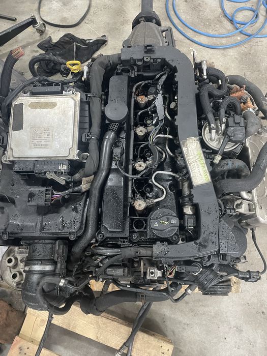 W212 BLUETEC OM651 2014г  Двигател на части и скоростна кутия автомат