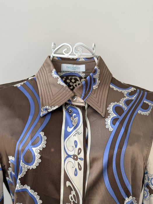 Копринена риза Emilio Pucci