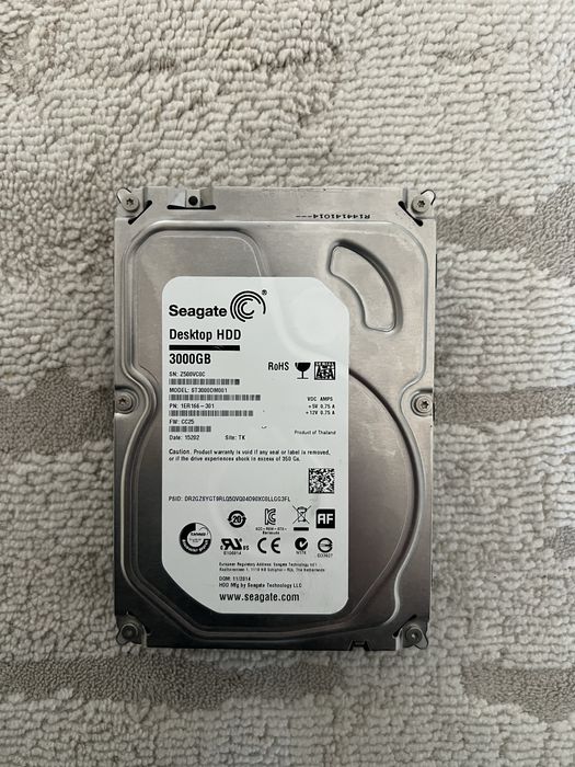 Продается Жесткий диск HDD 3ТВ