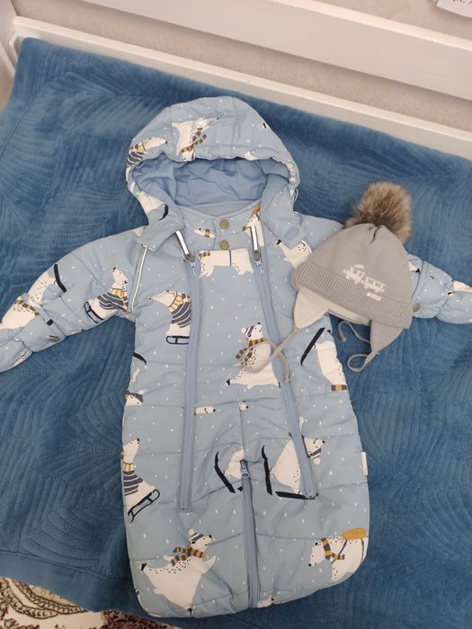 Детский зимний комбинезон